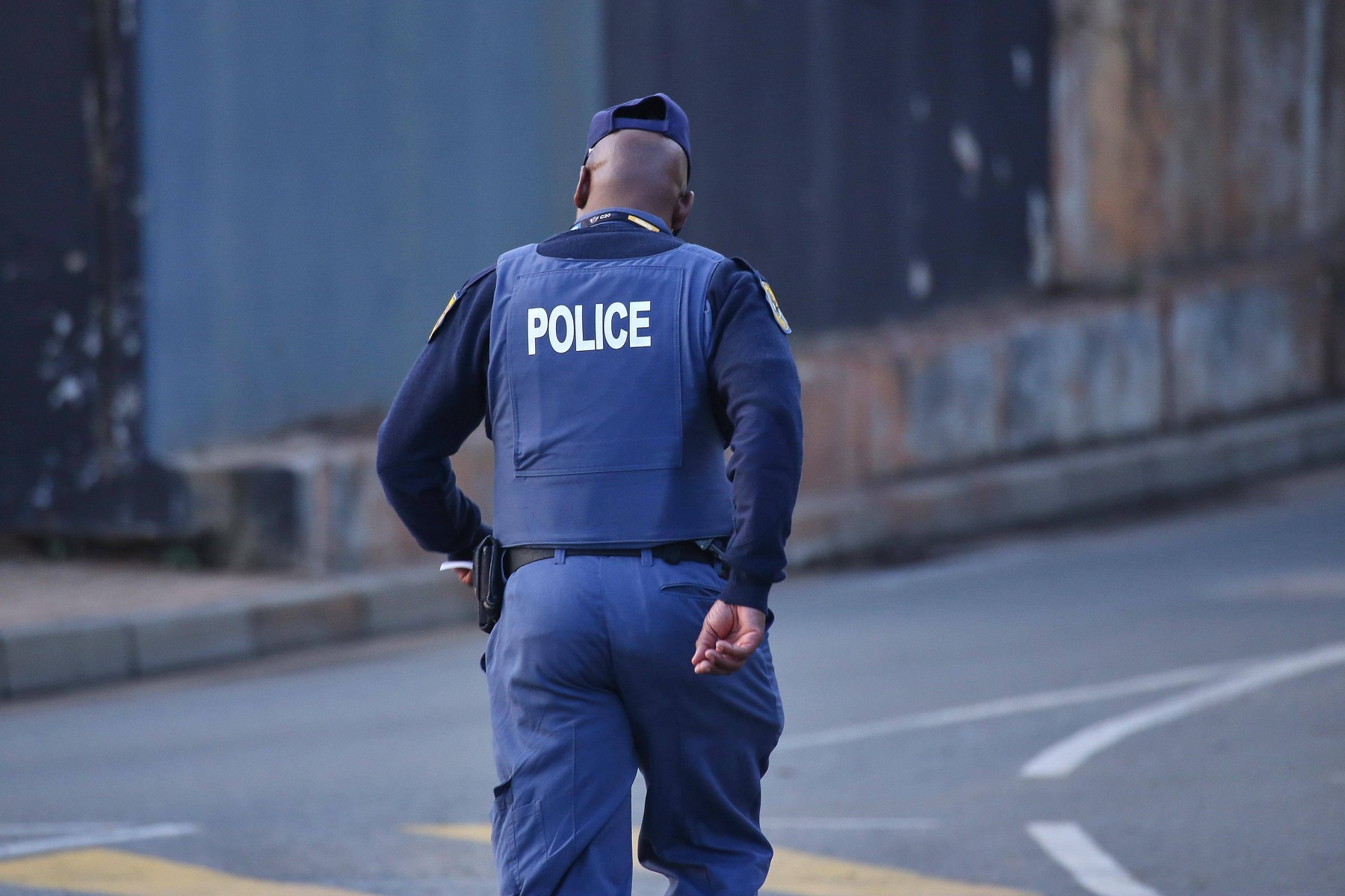 Južna Afrika, policija