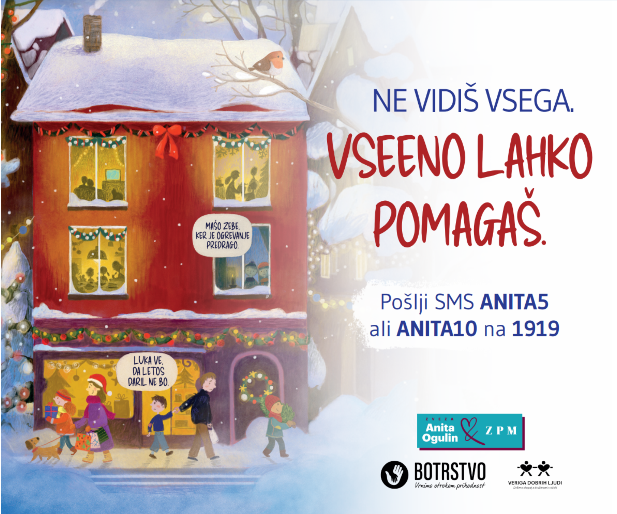 Zveza Anita Ogulin in ZPM - akcija Vsega ne vidiš