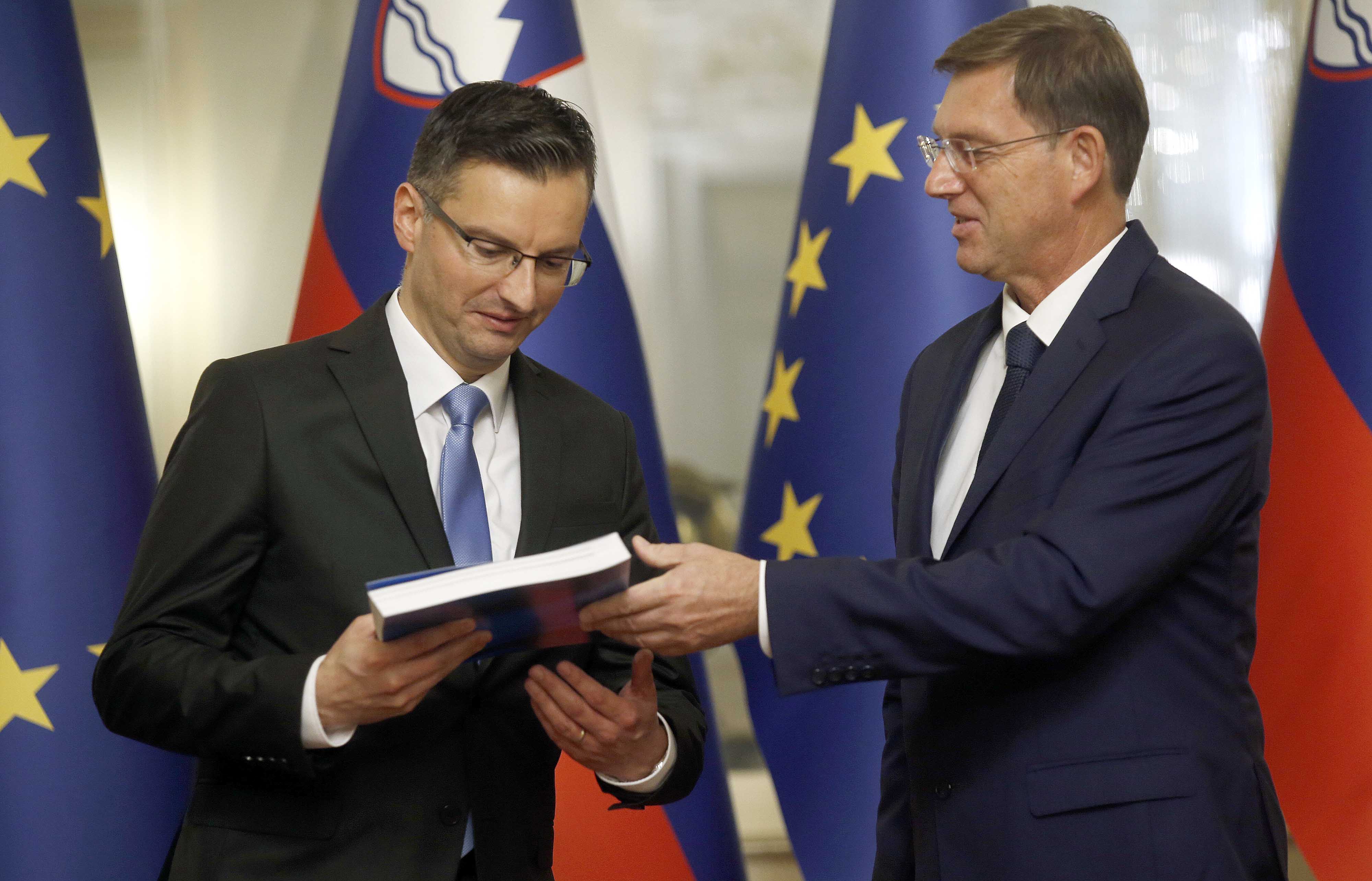 Marjan Šarec in Miro Cerar