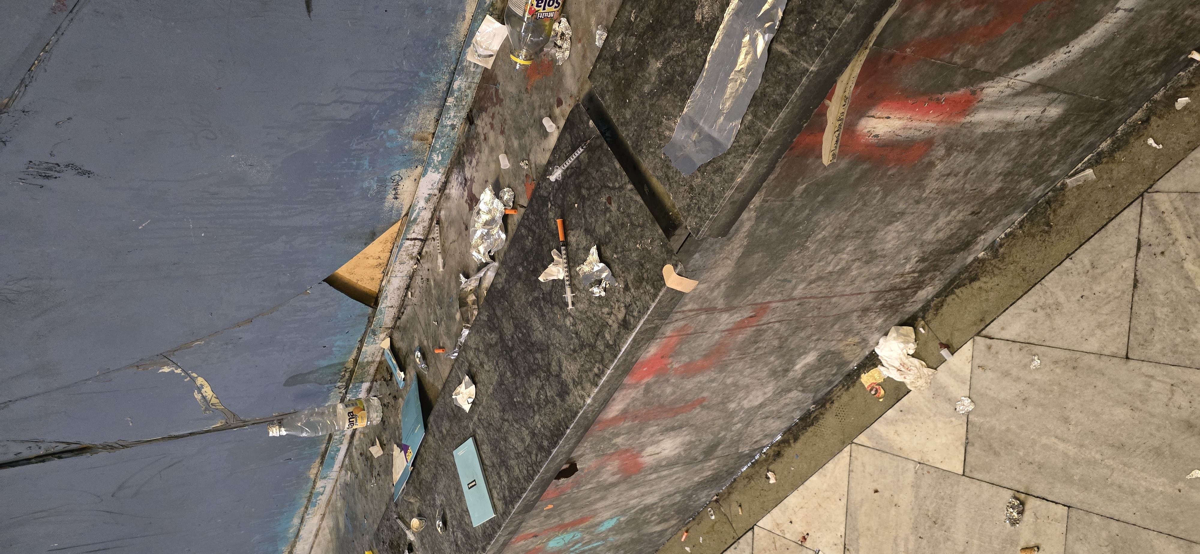 brezdomci, vandalizem, ljubljana