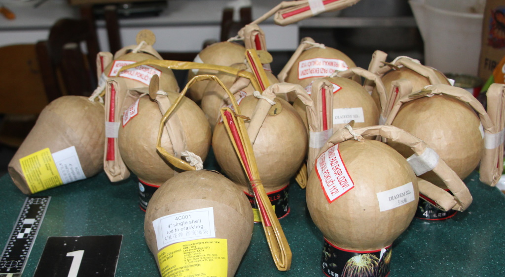 Zasežena pirotehnika