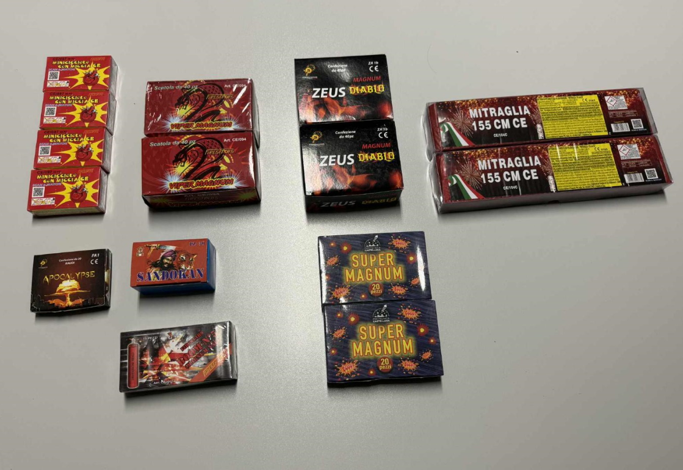 Zasežena pirotehnika