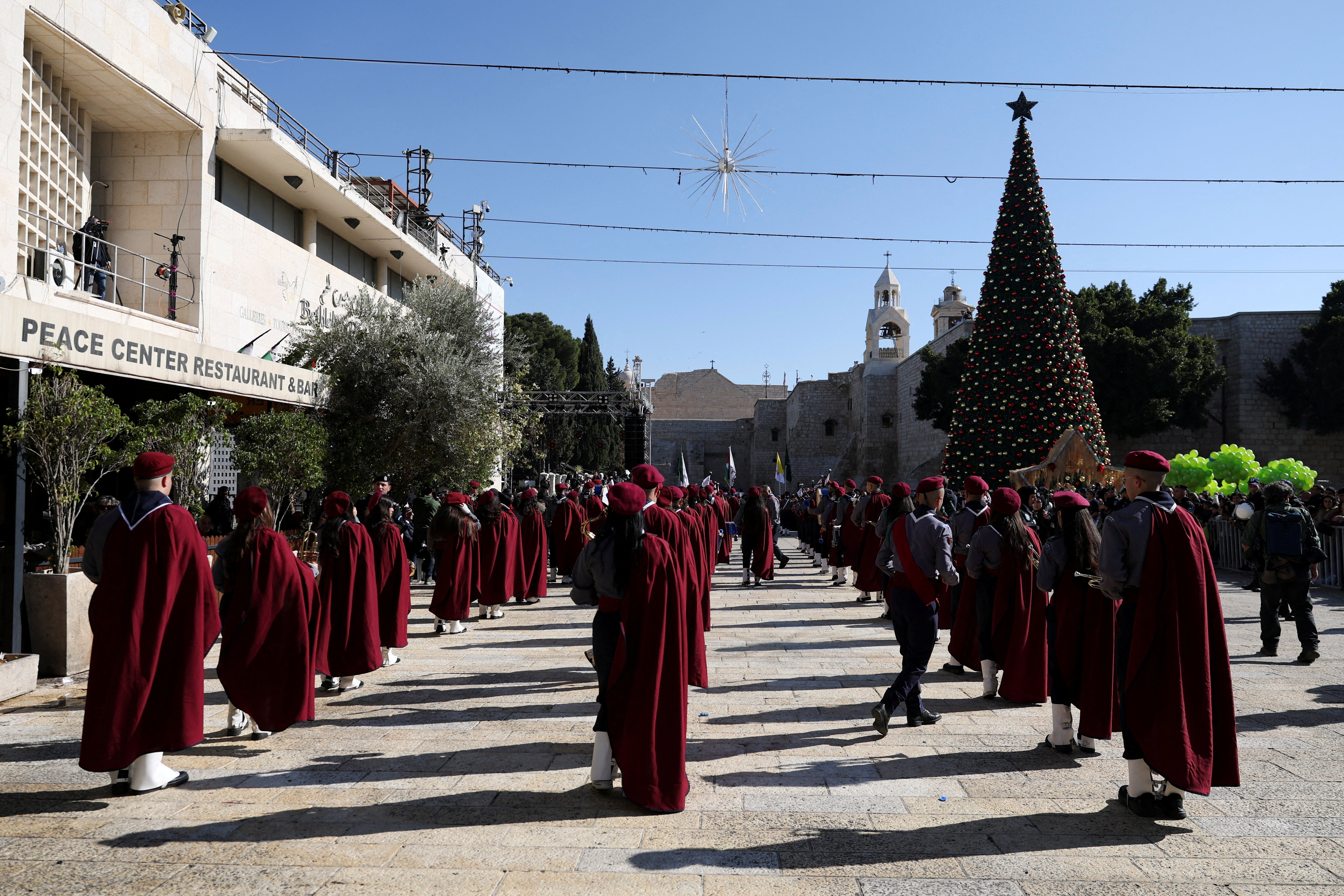 V Betlehemu letos znova praznujejo božič