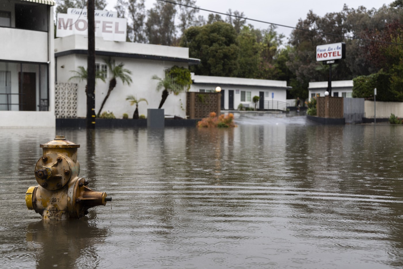 Božično neurje v Kaliforniji