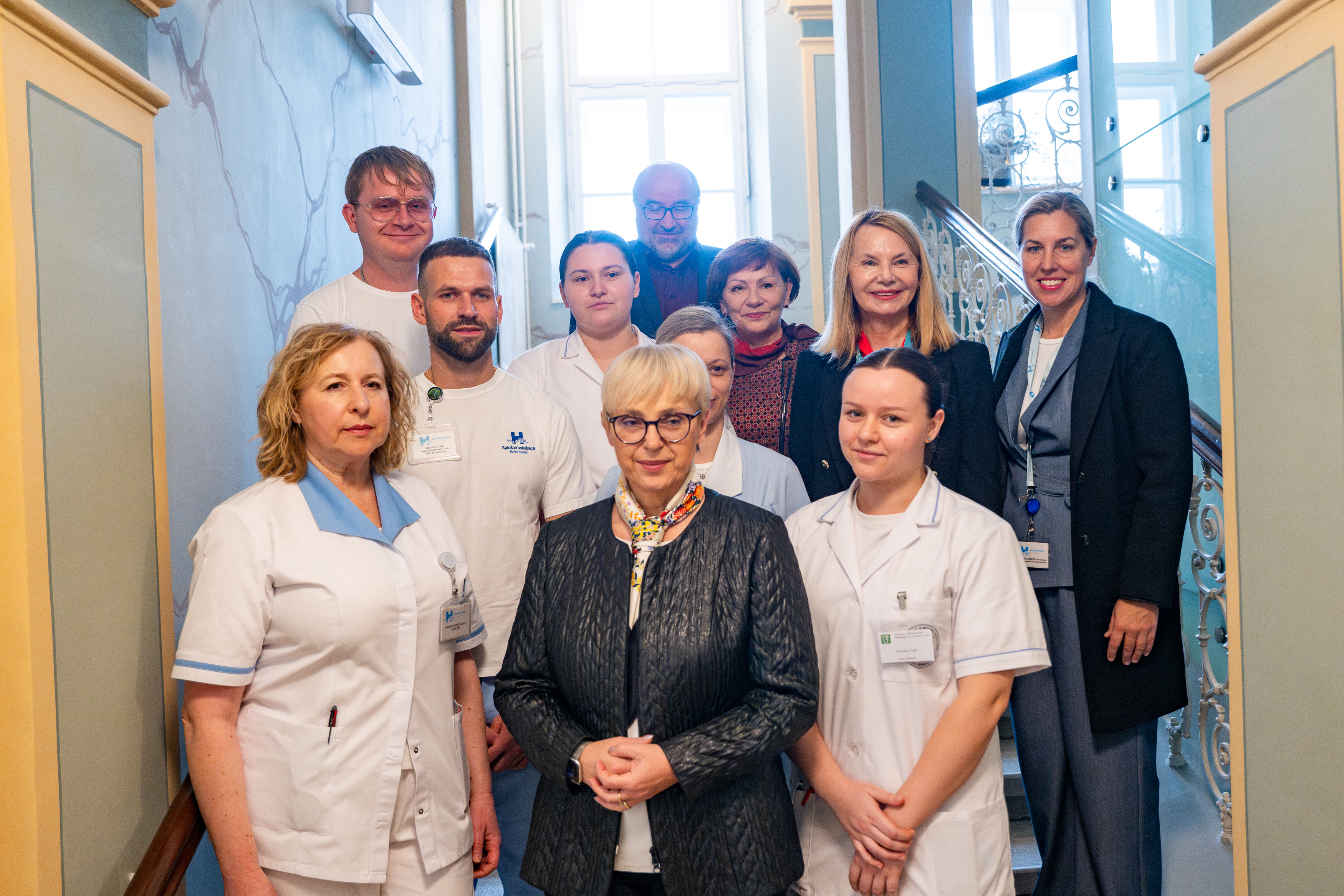 Obisk predsednice Nataše Pirc Musar v SB Novo mesto