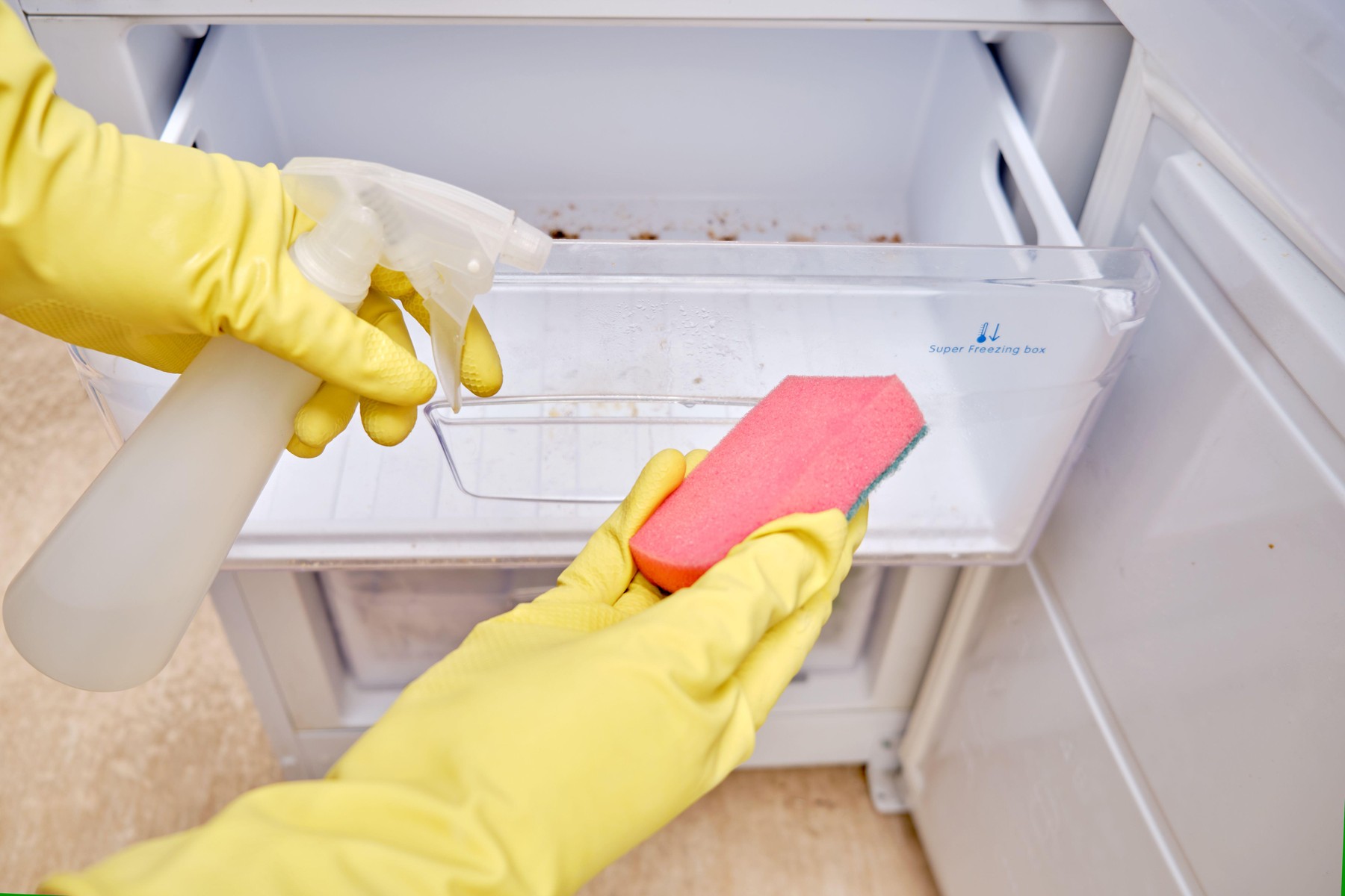 Čiščenje hladilnika