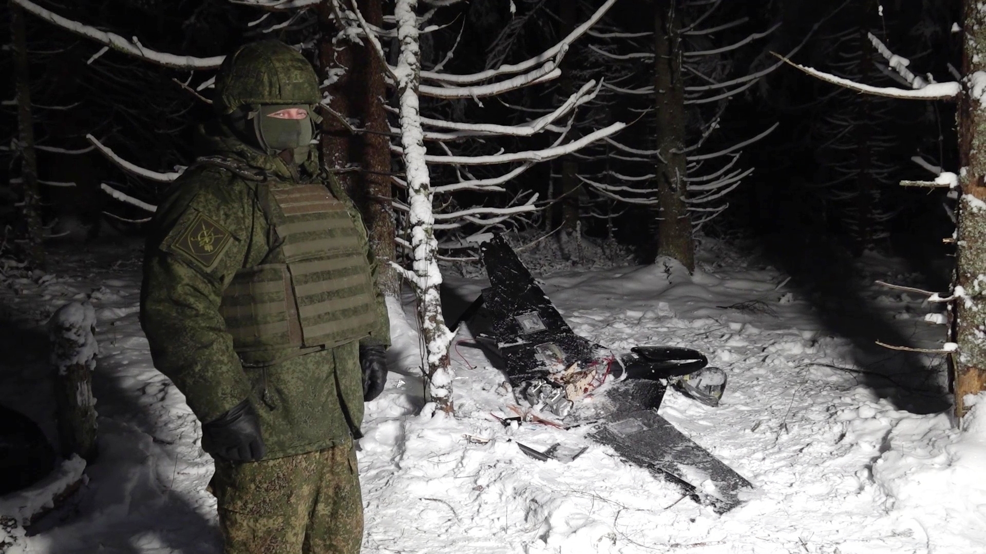 Sestreljen dron, Rusija, Putinova rezidenca 1