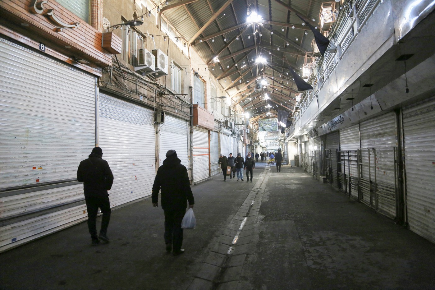 protest trgovcev v Iranu