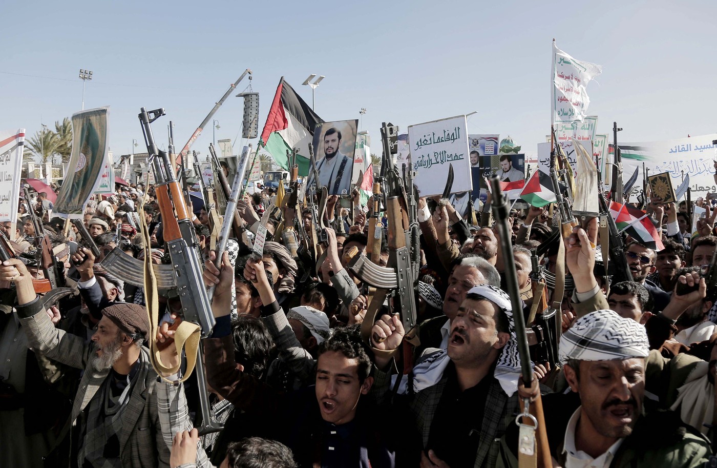 jemen, hutijevci, podpora