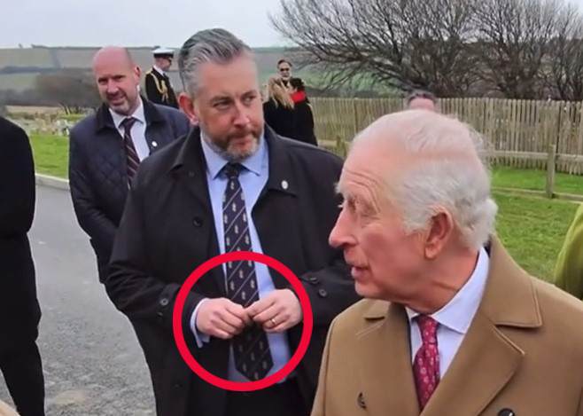 varnostnik, kralj, Karel III.,TikTok, viralno