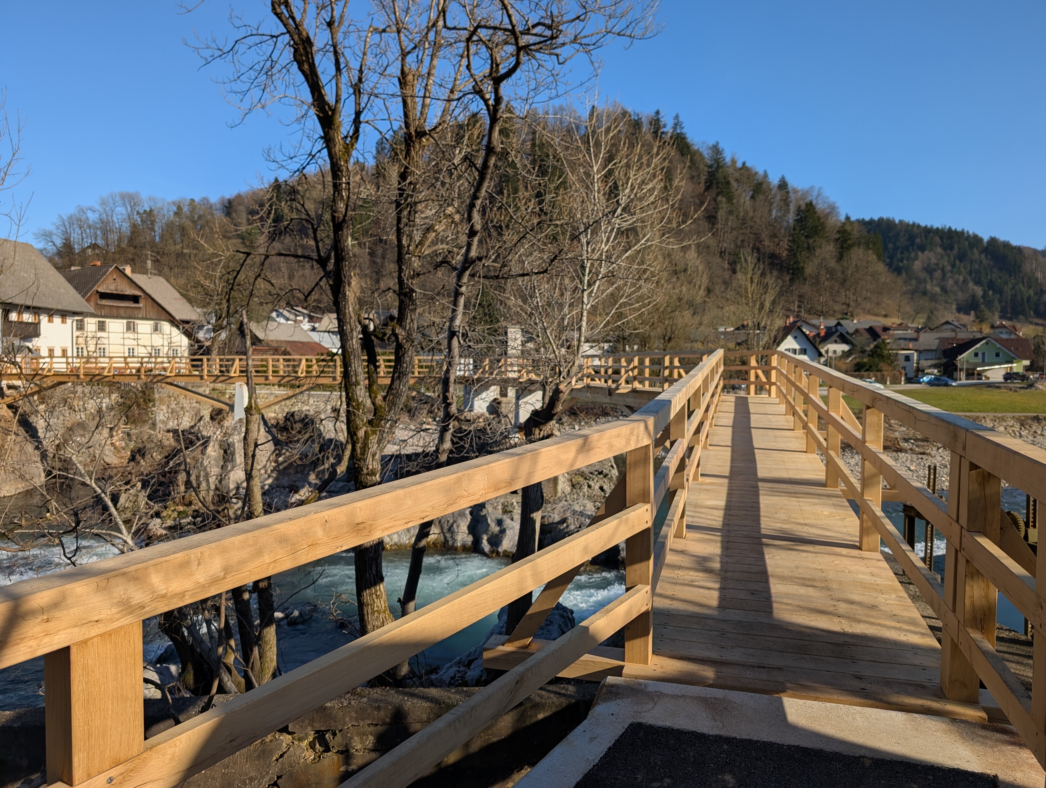 Prenovljena hudičeva brv (Foto: N1)