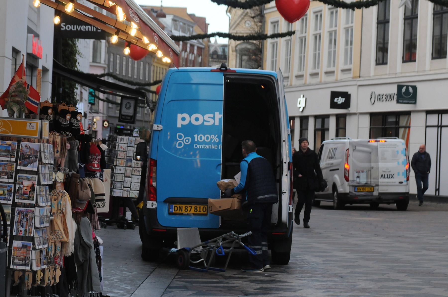 Postnord, pošta, Danska