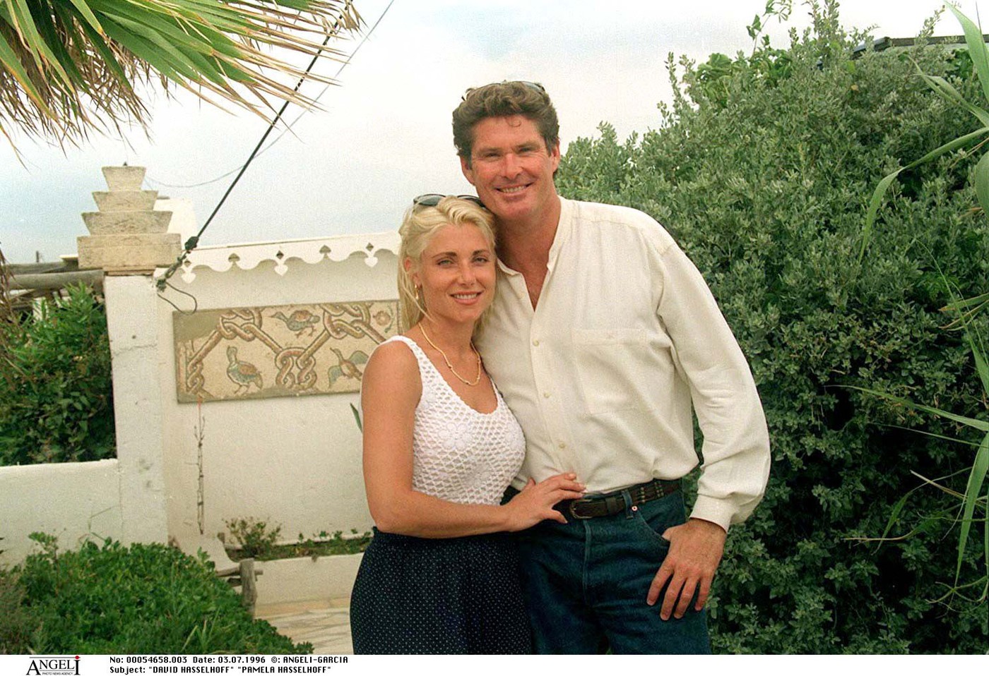 Pamela Bach-Hasselhoff in David Hasselhoff