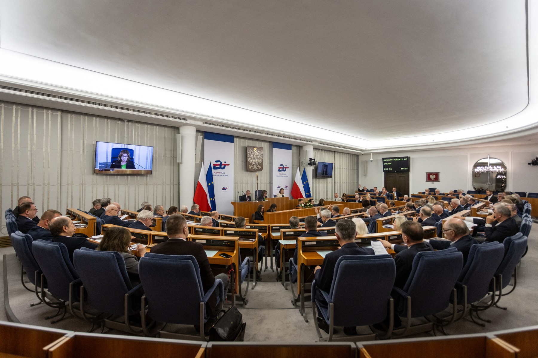 parlament, Poljska, glasovanje