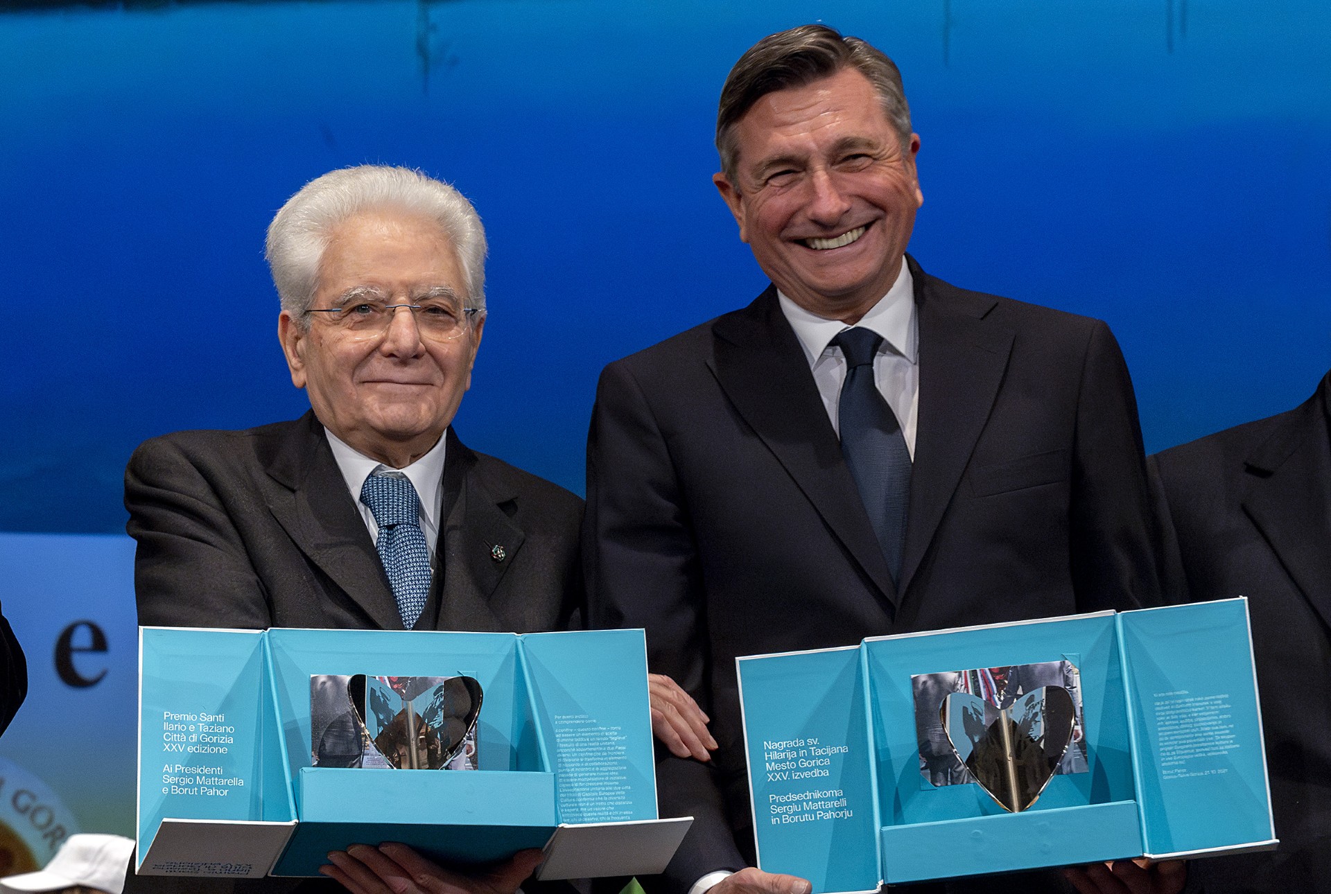Pahor in Mattarella, nagrada, gorica