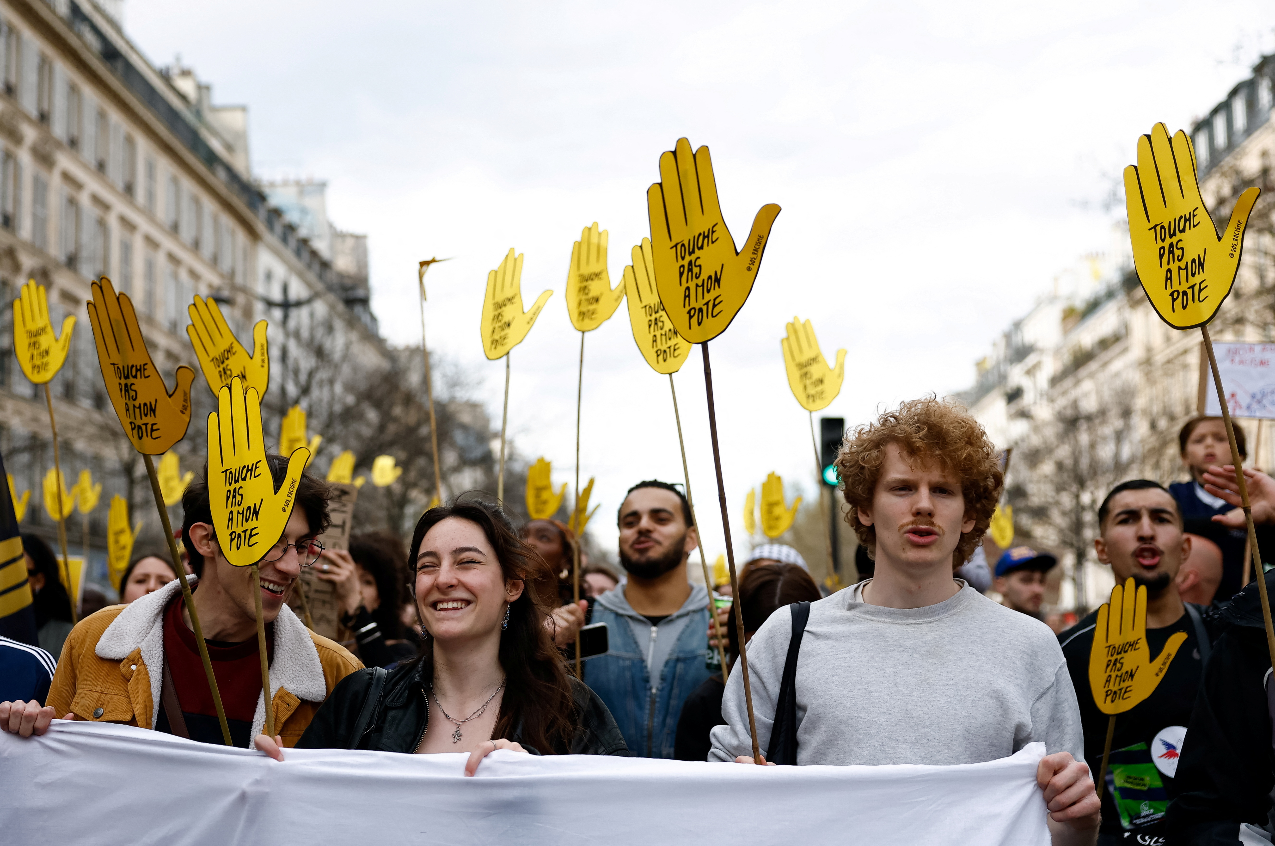 Protesti v Franciji (Foto: Sarah Meyssonnier/ REUTERS)