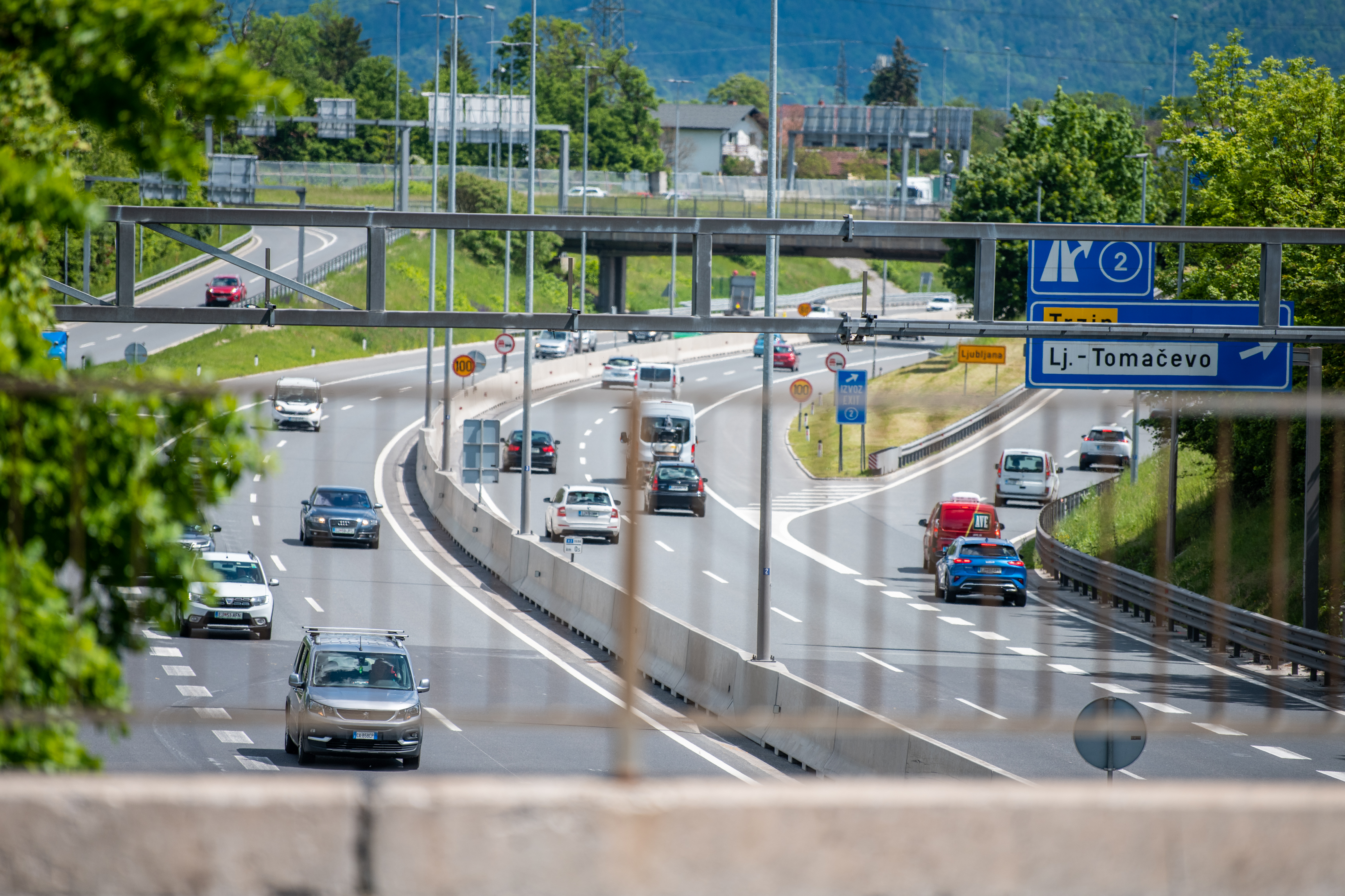 ljubljanska obvoznica, cesta