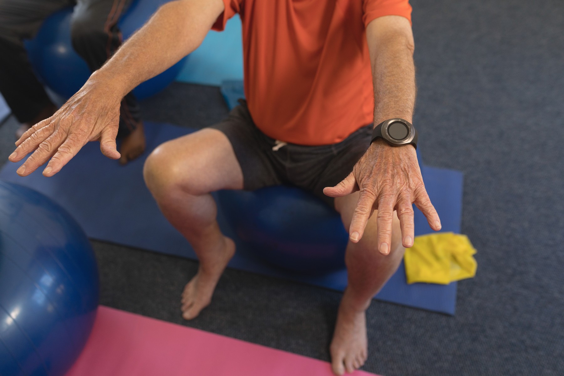 telovadba, starejši, zrela leta