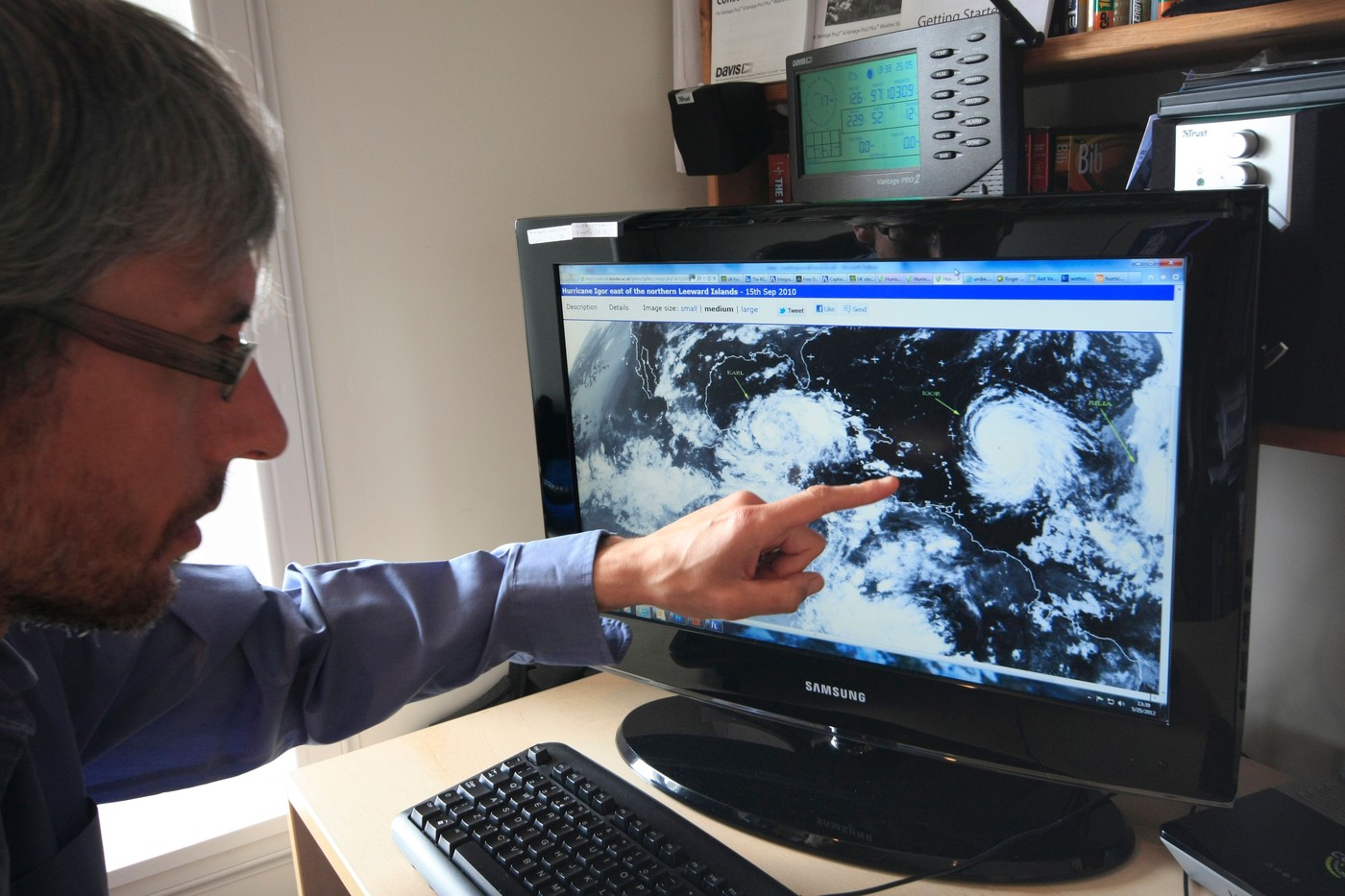 meteorolog, meteorologija, napovedovanje vremena, vreme
