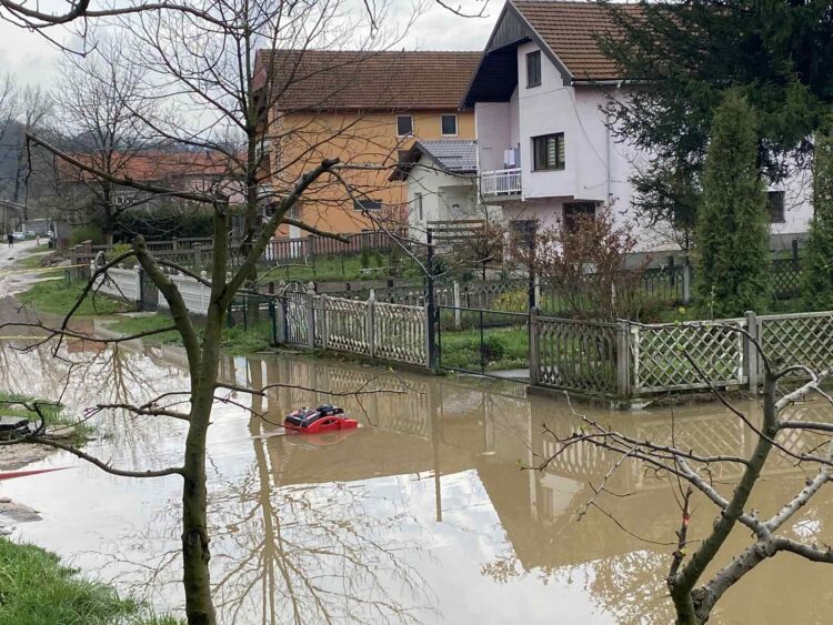 reka Bosna, bih, poplave