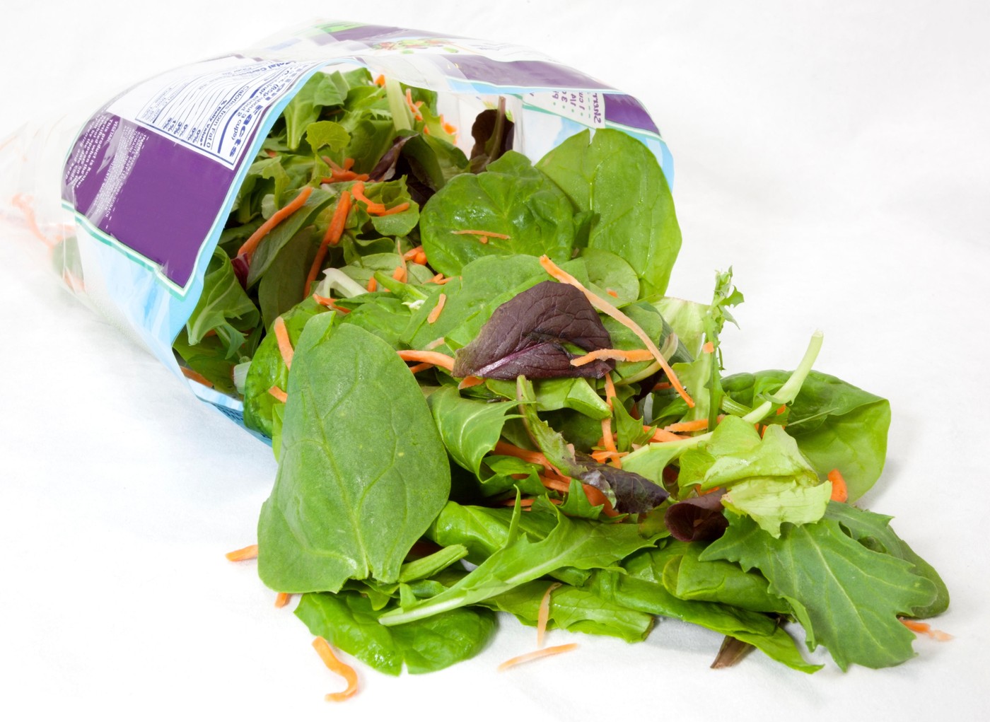 solatna mešanica, solata, zelena