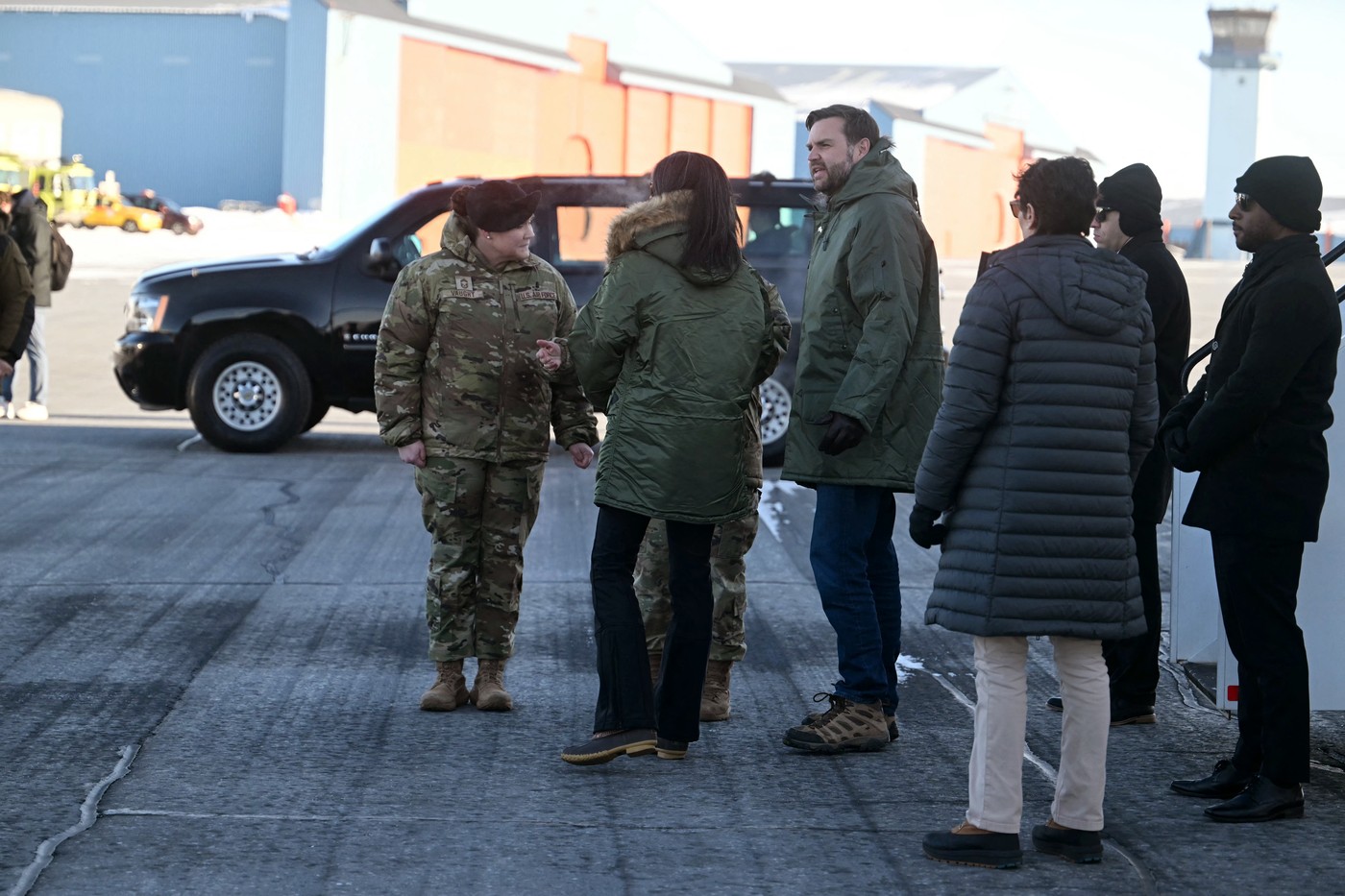 J. D. Vance prispel na Grenlandijo (Foto: PROFIMEDIA)