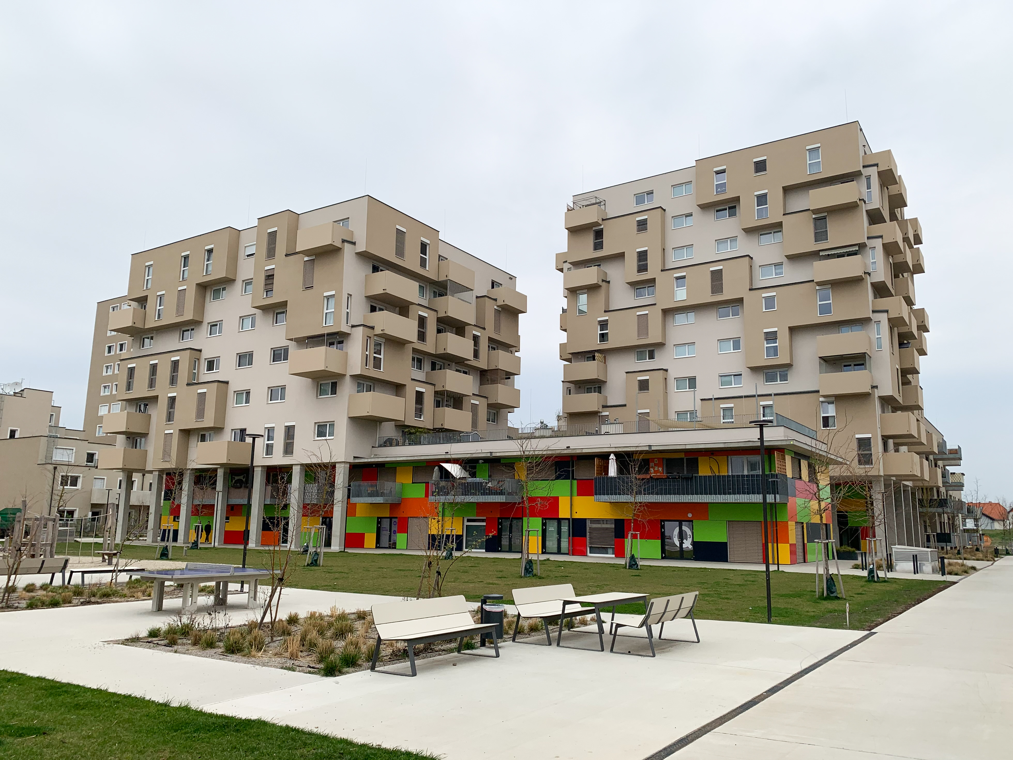 dunaj, stanovanja, najmenine, gradnja