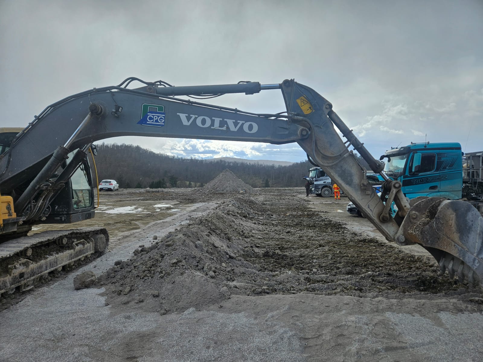 Foto: Sandi Curk - poveljnik štaba CZ za Notranjsko