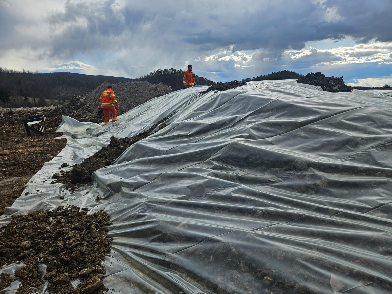 Foto: Sandi Curk - poveljnik štaba CZ za Notranjsko