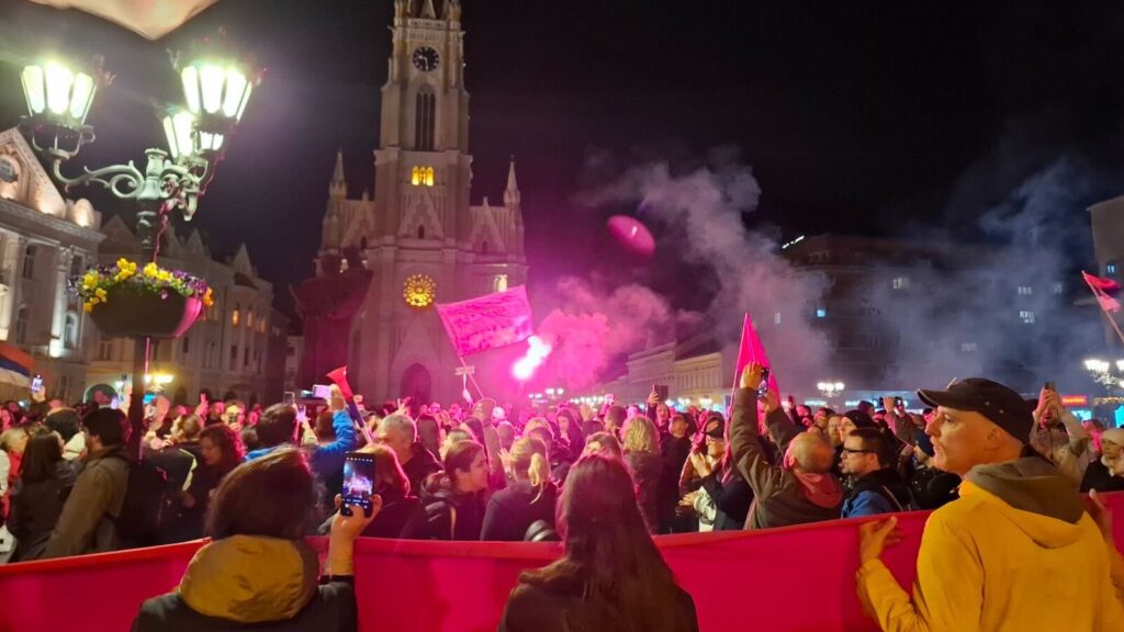 protest, srbija, Novi Sad