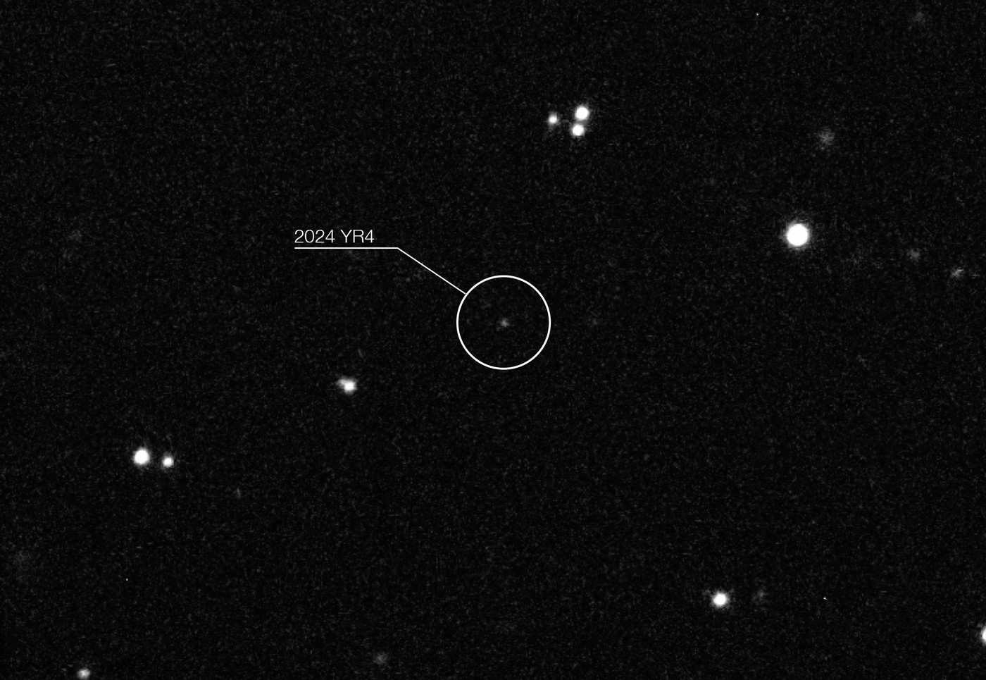 2024 YR4, asteroid, vesolje