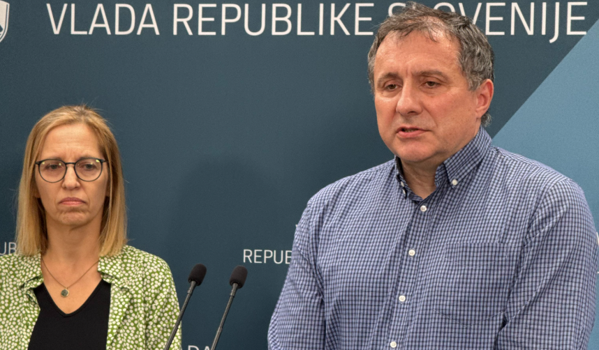 Erik Brecelj in Valentina Prevolnik Rupel