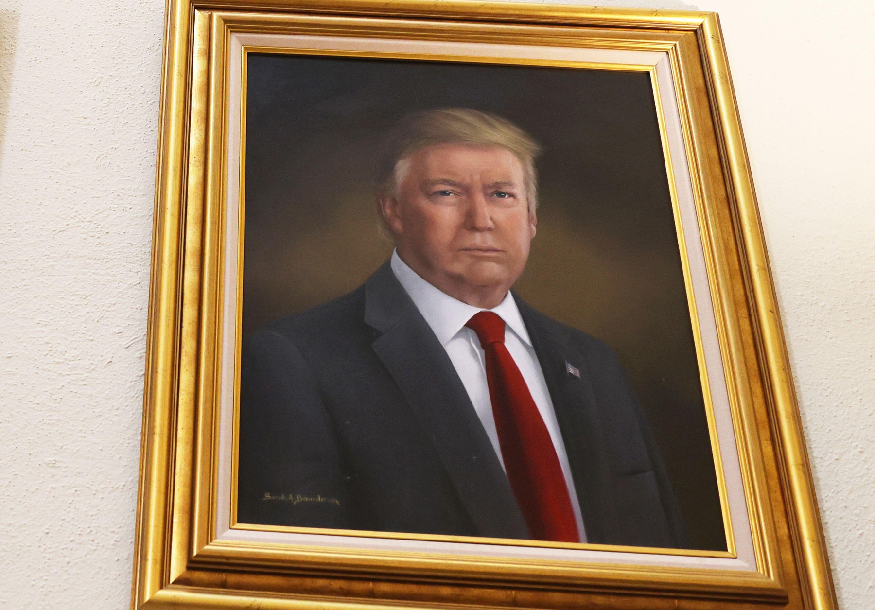 Donald Trump portret