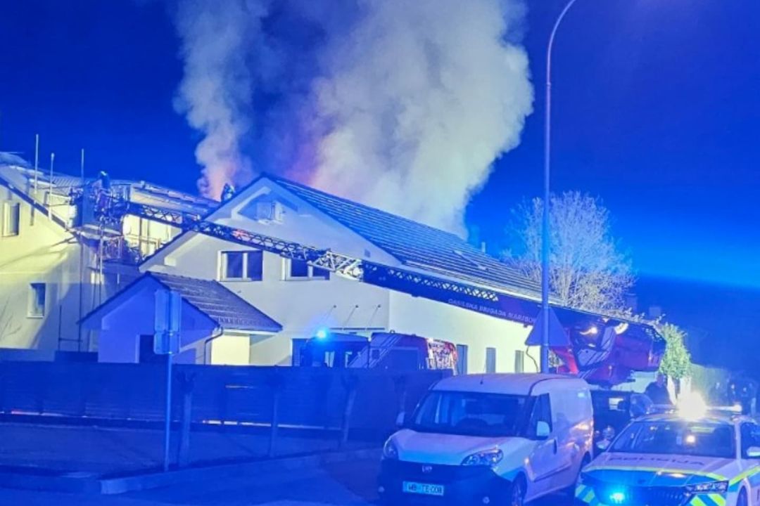 Maribor, stanovanjski objekt, požar