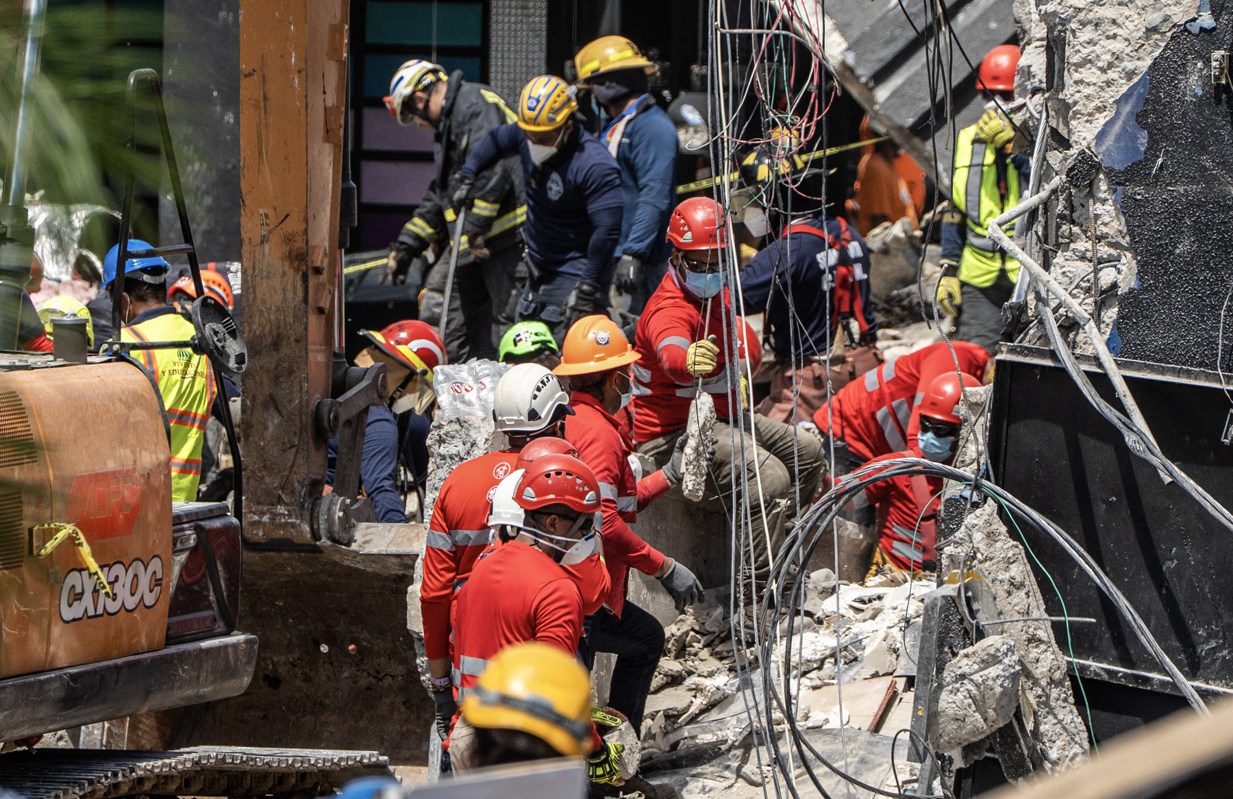 Dominikanska Republika. reševalci