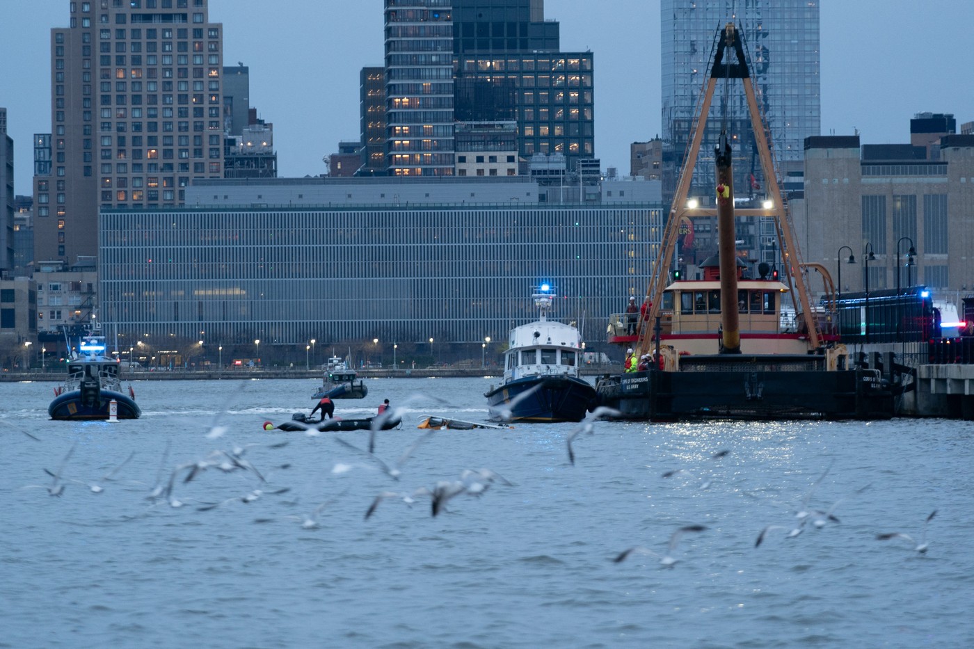 NESREČA, HUDSON, NEW YORK