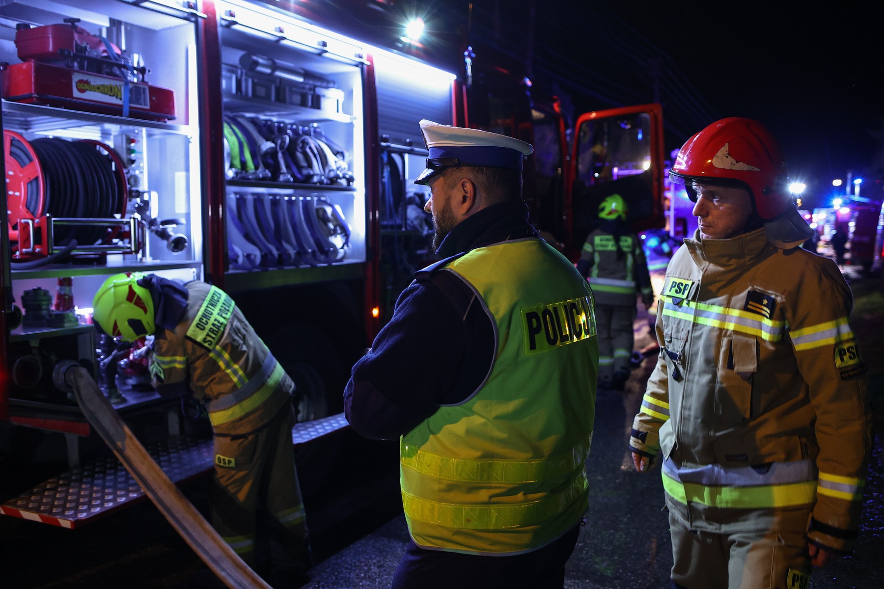 Poljska, hostel, požar