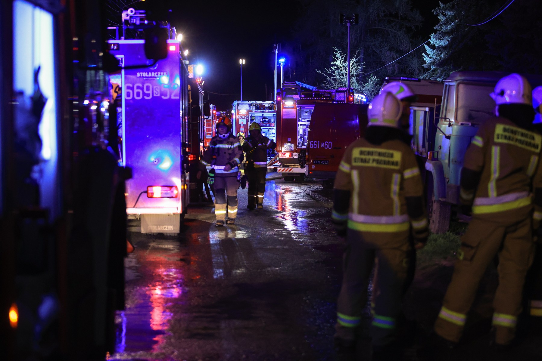 Poljska, hostel, požar