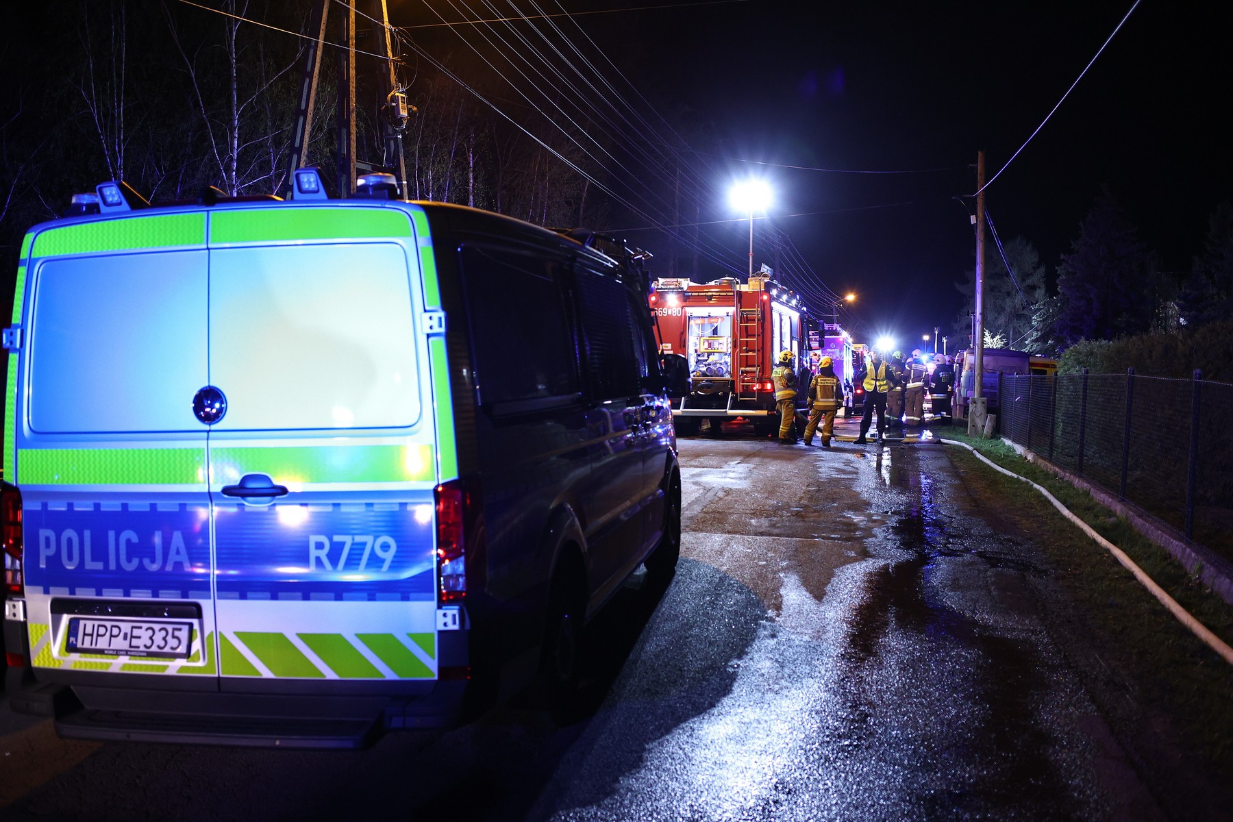 Poljska, hostel, požar