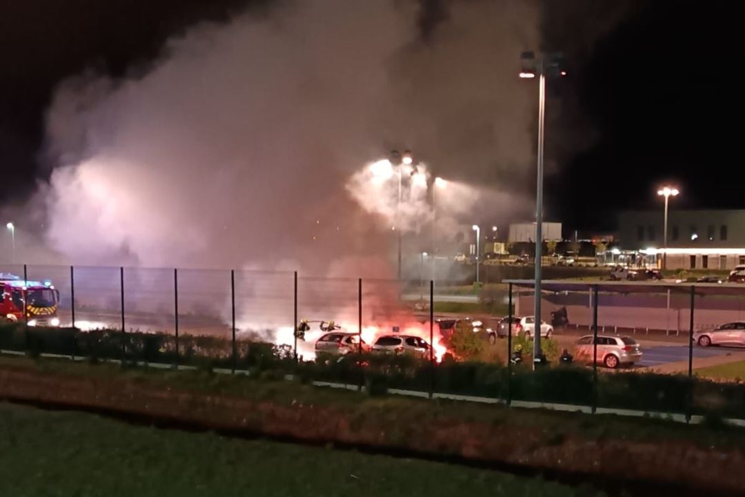 Francija, zapor, napad