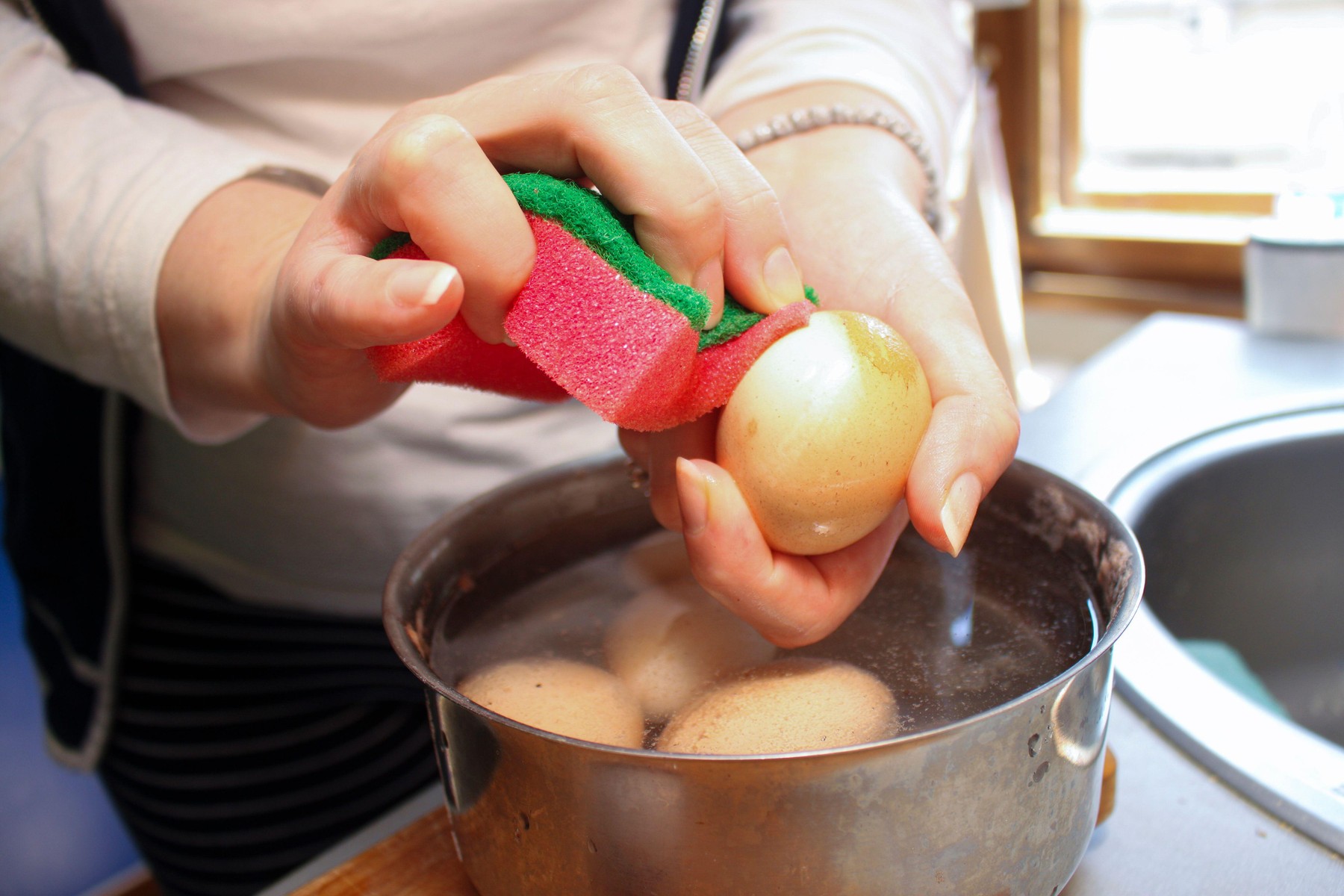 beljenje, jajca, velikonočna jajca