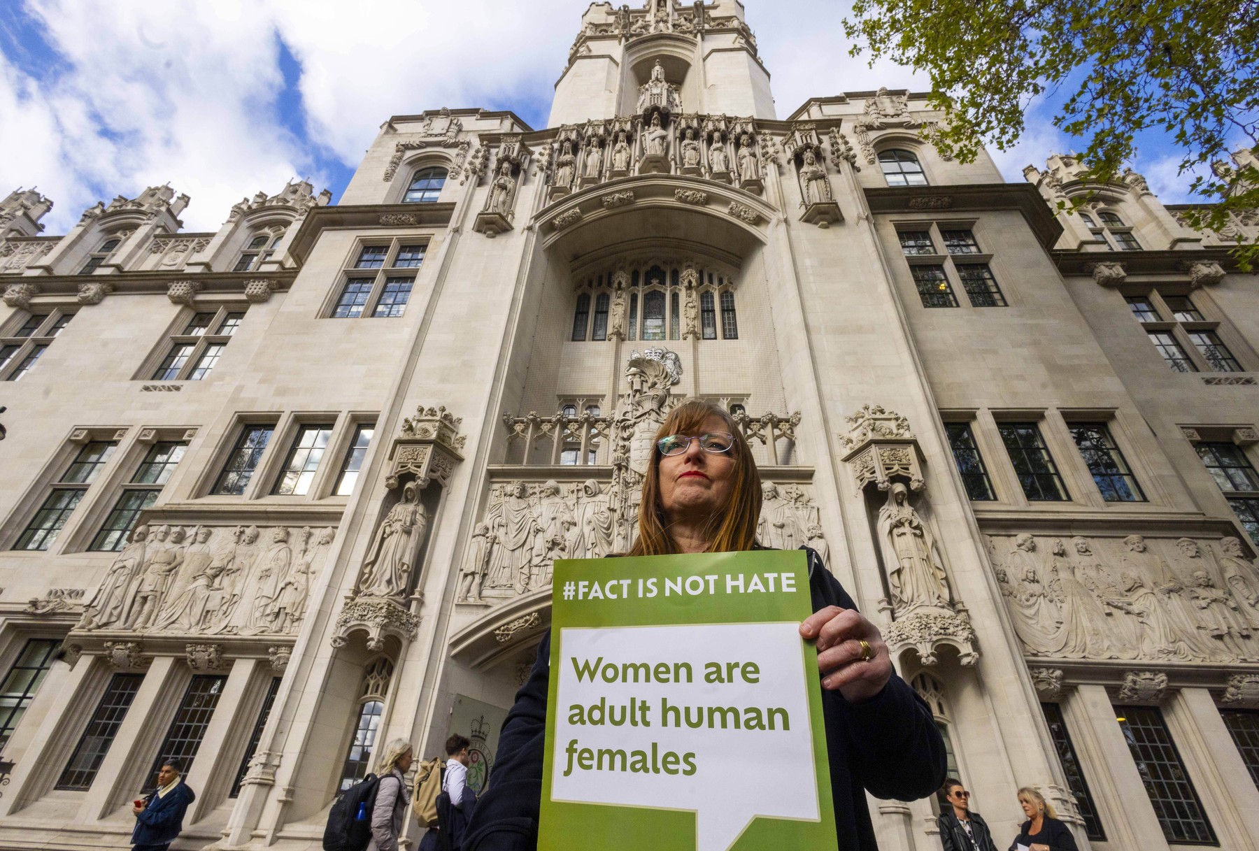 Supreme Court ruling on definition of a woman, London, UK - 16 Apr 2025