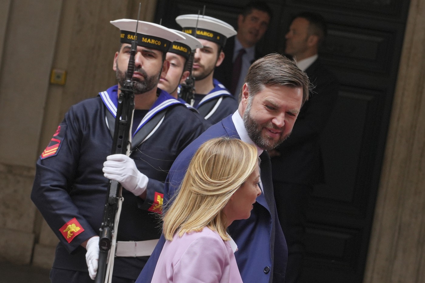 Giorgia Meloni, J.D. Vance