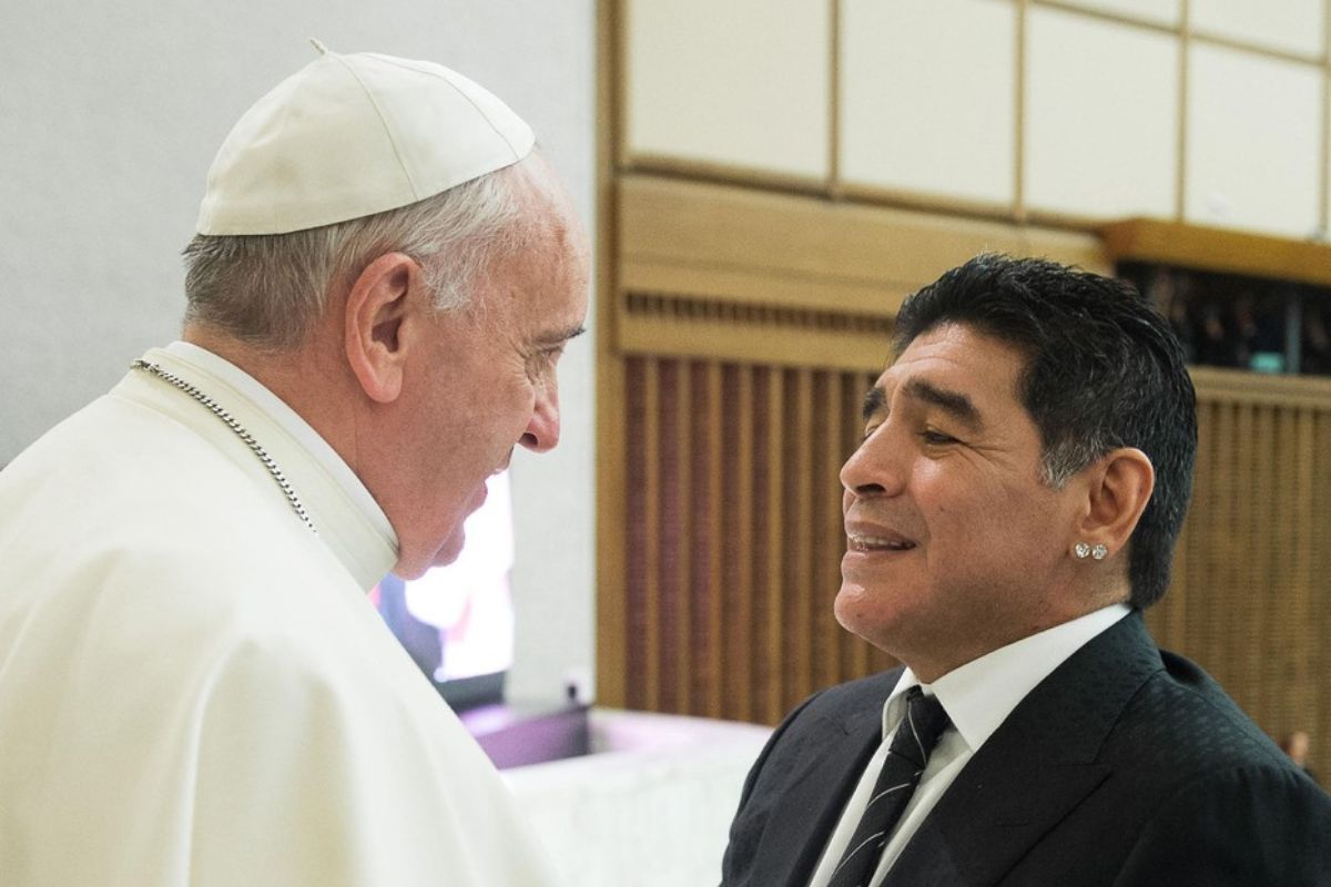 Papež Frančišek, Diego Maradona