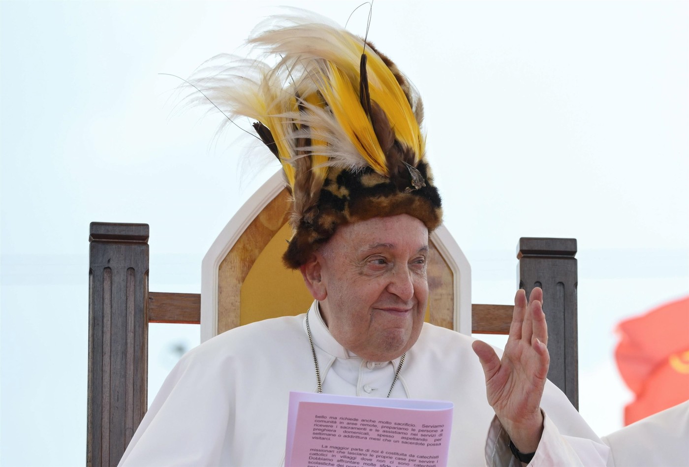 Papež Frančišek na obisku Papue Nove Gvineje , 2024 (Foto: PROFIMEDIA)