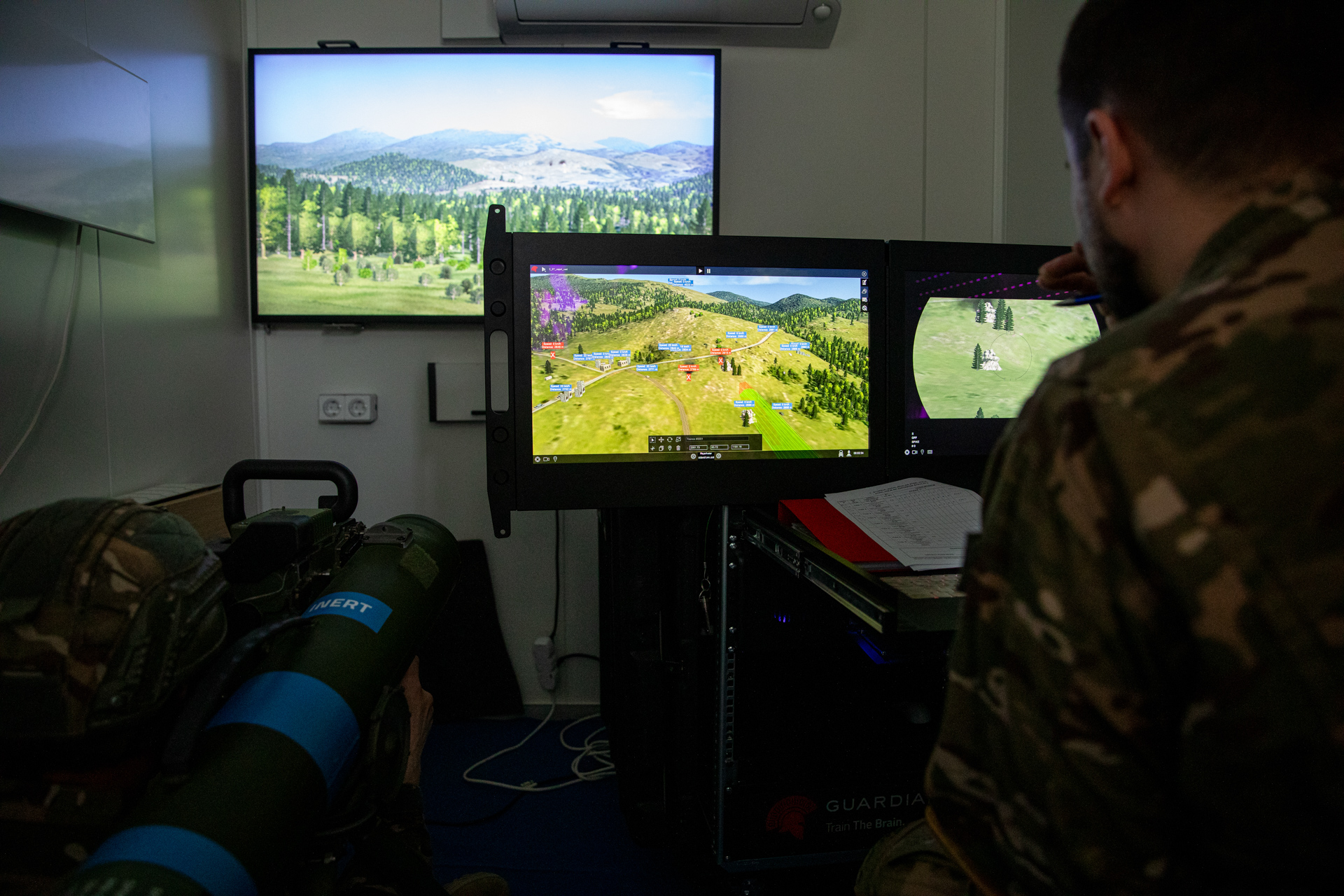 Simulator za urjenje na sistemu spike (Foto: Zvone Vrankar)