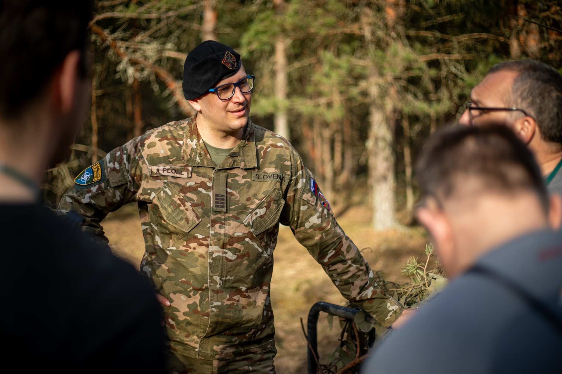Stotnik Andrej Plohl (Foto: Zvone Vrankar)