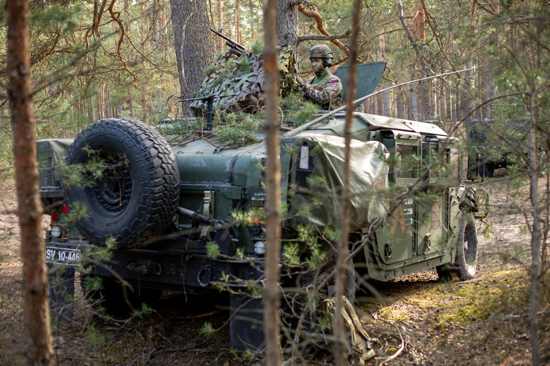 slovenska vojska, latvija, misija