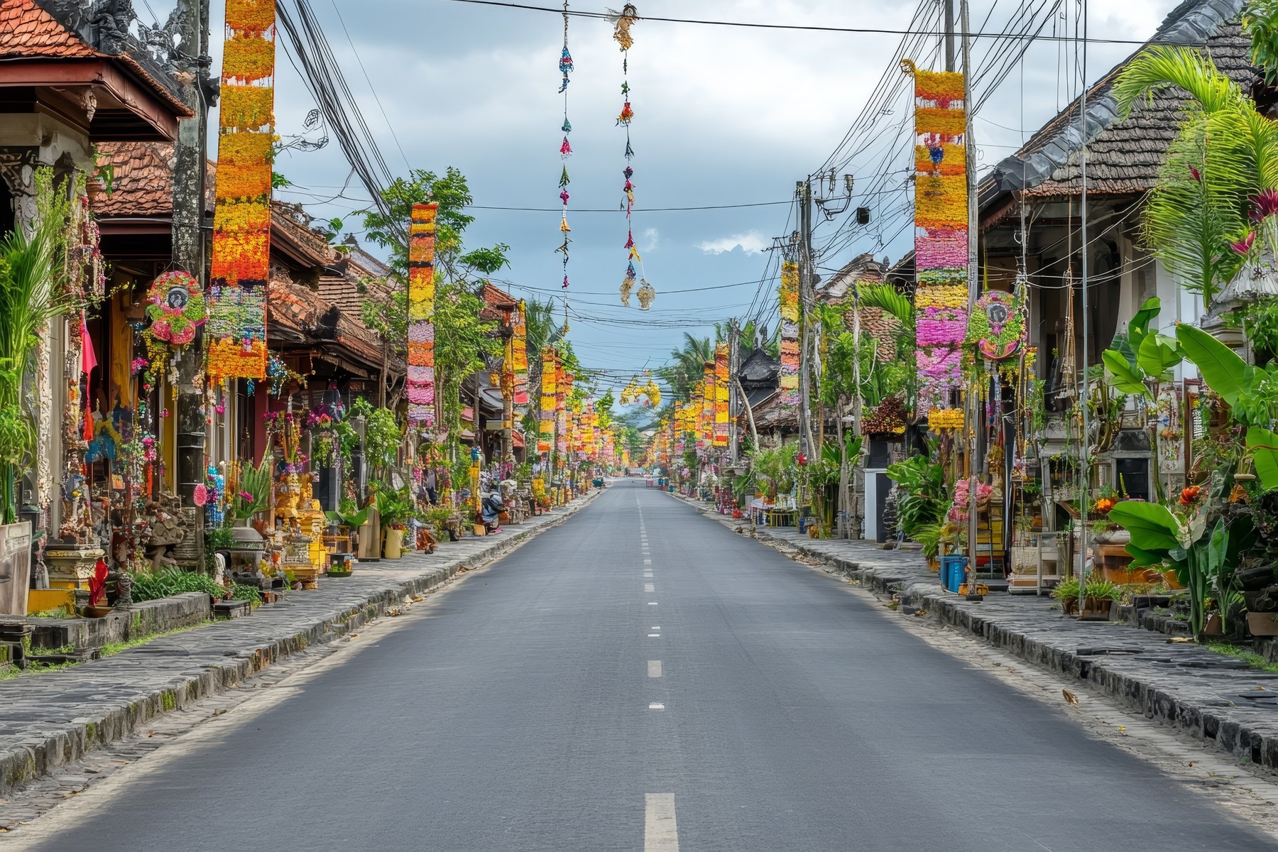 Bali, ulica, Indonezija