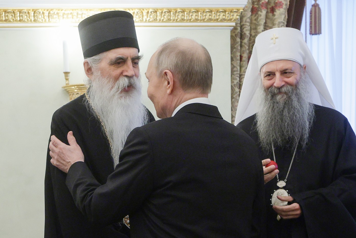 Porfirije in Vladimir Putin